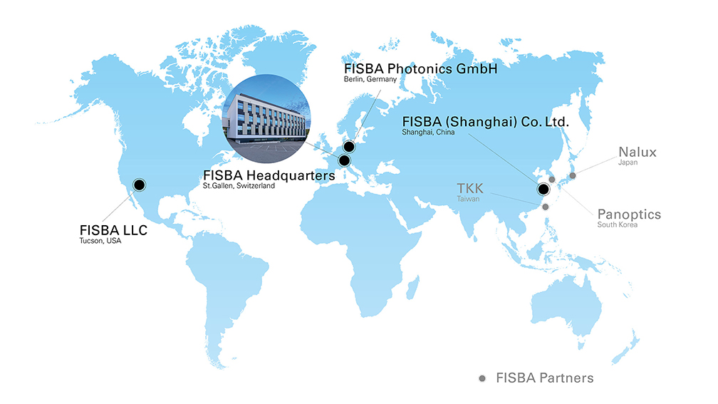 FISBA Standorte und Partner