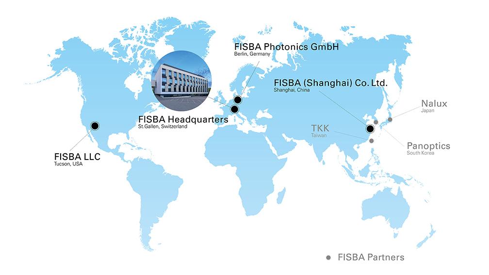 FISBA Standorte und Partner