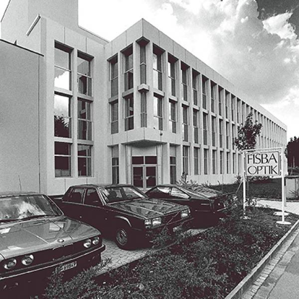 Foto des FISBA AG Gebäudes im Jahr 1989